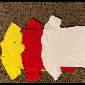 3 dress Tee-Shirts 2 polo and 1 Cherokee brand